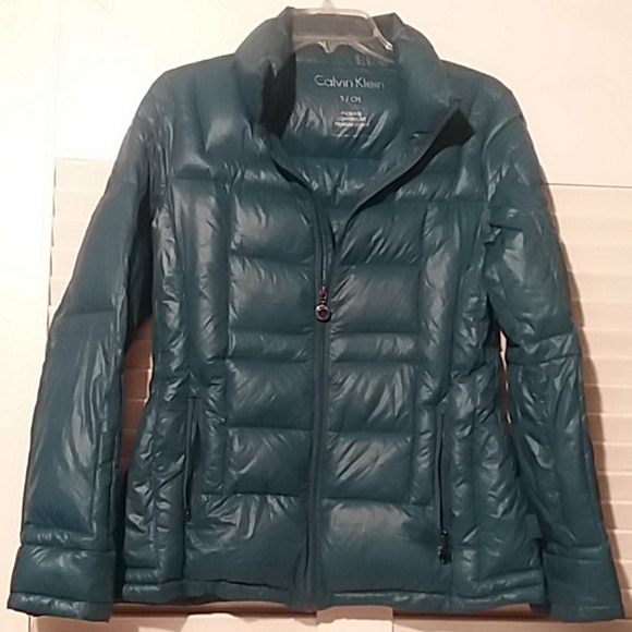 Calvin Klein Packable Down Coat - Picture 1 of 5